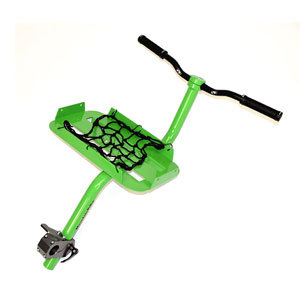<!-- wp:paragraph -->
<p><strong>Unlike the multi-rack the push handle on the adventure rack can not be removed.</strong></p>
<!-- /wp:paragraph -->

<!-- wp:paragraph -->
<p>Durable yet lightweight aluminium construction<br>Powder coated to any colour of your choice<br>Push handle utilises MTB handle bar for control and strength<br>Universal Rear Accessory clamp compatible with all other MT accessories<br>Cargo net for holding bags nice and secure<br>Max 10kg Load Capacity<br>Height adjustable push handle<br>The adventure rack unit can be easily removable using simple quick release lever<br>Easy fitment requiring just a 5mm allen key 

</p>
<!-- /wp:paragraph -->
